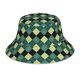 thumbnail image 1 of Balery Green Squares Sombreros para el sol para hombre y mujer, sombrero de pescador con UPF 50+, 1 of 6
