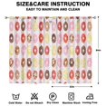 thumbnail image 2 of Doughnut (10)_8 Curtains-blackout Curtains Bedroom Decor Living Room Darkening Grommet Window Drapes 2 Panels Set 52"x 84", 2 of 2