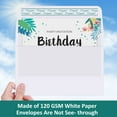 Eupako WhiteBlankCardsandEnvelopes100Pack4.125x5.5 Heavyweight