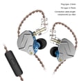 thumbnail image 4 of Seitruly Auriculares KZ ZSN PRO con cable de 3,5mm, auriculares deportivos para juegos, auriculares de Audio manos libres portátiles con cable largo para Cables de audio/vídeo Azul con Micrófono, 4 of 6