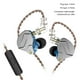thumbnail image 4 of Seitruly Auriculares KZ ZSN PRO con cable de 3,5mm, auriculares deportivos para juegos, auriculares de Audio manos libres portátiles con cable largo para Cables de audio/vídeo Azul con Micrófono, 4 of 6