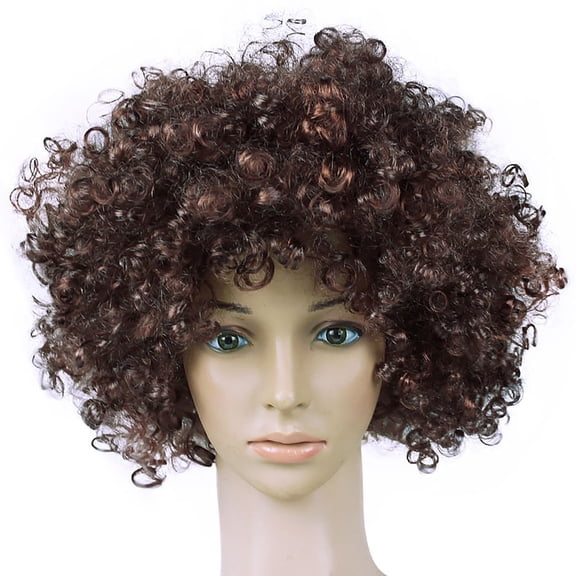 Stunning Brown Curly Wig for Natural Volume and Style for Everyday Wear