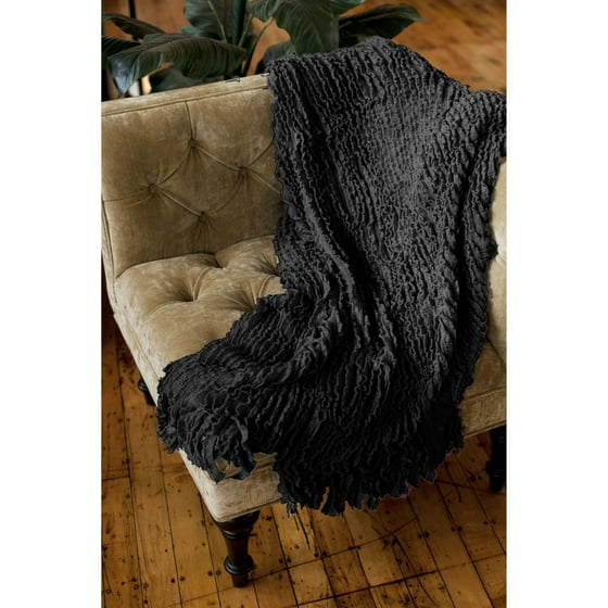 Woven Workz Charlotte Ruffled Throw Blanket Walmart Magnificent Charlotte Ruffled Throw Blanket Woven Workz Charlotte Ruffled Throw Blanket Walmart Magnificent Charlotte Ruffled Throw Blanket