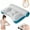 Blue, variant on Auricz Pillow, 2025 Upgraded Cloud Nest Down Pillow, Sleep Enhancing Cervical Support Comfort Goose Down Pillows, Ergonomic Sleeping Zone Design, for Back, Stomach or Side Sleepers