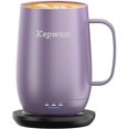 thumbnail image 1 of Taza térmica para café Kepwam T2-Plus 590 ml, batería de 8 h, 1 of 8