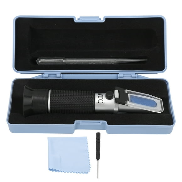 Sugar Concentration Meter,Honey Refractometer HandHeld Portable Honey Refractometer Portable Honey Refractometer Exceptional Reliability