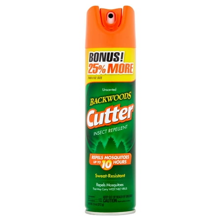 Cutter Backwoods Unscented Insect Repellent, 7.5-Ounce