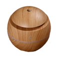 thumbnail image 2 of sonic Cool Mist Humidifier for Bedroom | 130ml Water Tank | Whisper-Quiet Operation | Auto Shut-Off | 7-Color LED Night Light | Wood Grain Design (Dark/Light Options) | USB-Powered | Aromatherapy, 2 of 6