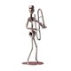 thumbnail image 2 of Estatua de hombre musical,Musical hombre estatua estatuilla arte estatuilla decoración,Músico escultura coleccionable estatuilla,Alambres y tornillos de hierro Estatua Decoración de, 2 of 8