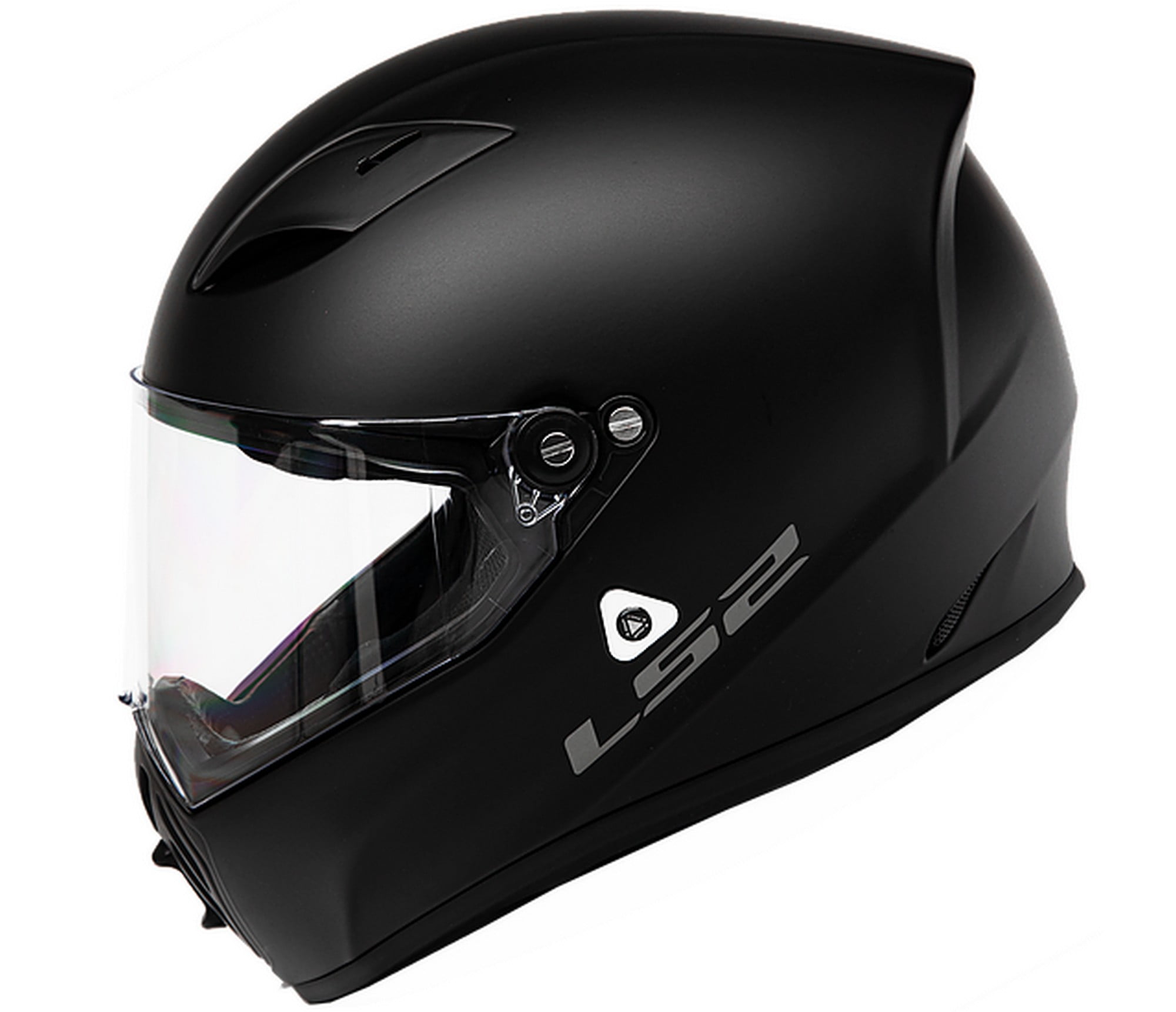 LS2 Street Fighter Adult Street Motorcycle Helmet Matte Black/Large LS2 Street Fighter Adult Street Motorcycle Helmet Matte Black/Large