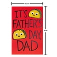 thumbnail image 4 of American Greetings Father's Day Card for Dad (Taco Fun), 4 of 5