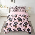 thumbnail image 2 of Erosebridal Dachshund Dog Bed in a Bag King size,Cartoon Animal Bedding Sets King Size,Pet Room Decorative,Reversible,Ultra Soft,7 Pieces, 2 of 5