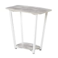 thumbnail image 3 of Convenience Concepts Graystone End Table in Gray and White Wood Finish, 3 of 4