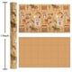 thumbnail image 3 of Rollo de papel de regalo Homeral Rodeo, estilo Old Wild West, 17 x 10 m, 3 of 7