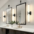 thumbnail image 3 of KAISITE Modern 1-Light Dimmable LED Bathroom Vanity Light, Waterproof Lamps for Bathroom, Acrylic Lampshade, 3 of 7