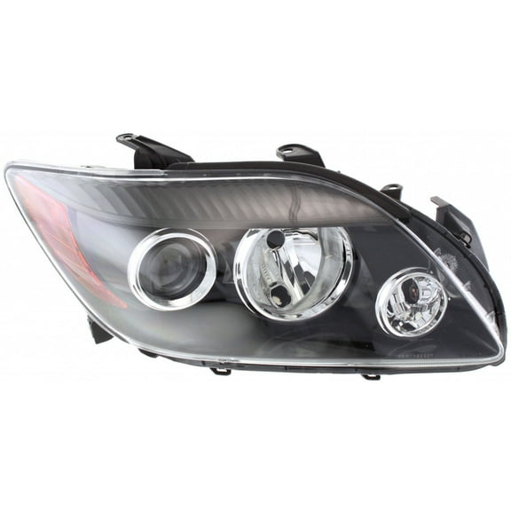 CarLights360: For 2008 2009 2010 Scion tC Headlight Assembly Passenger Side Black Housing DOT Certified For SC2519104