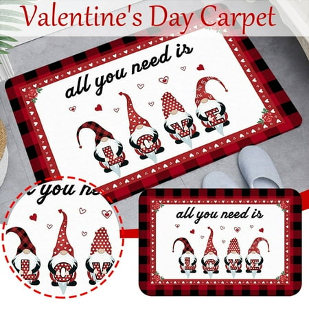 Valentine's Day Welcome Doormats Home Carpets Decor Carpet Living Room Carpet valentines day decor