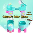 thumbnail image 2 of Patines SULIFEEL para niños con cuádruple ajustable para niños de 2 a 5 años, 2 of 7