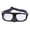 Black, variant on BOKYAN Sport Goggles Anti Fog Scratch Proof Lens Security with Adjustable Strap for Basketball Cycling Running Black Red 11.02 inches / 28 cm