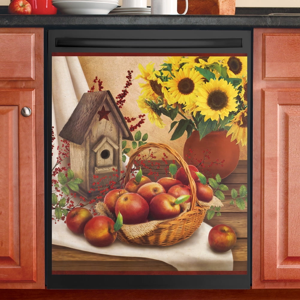 Country Apple Dishwasher Magnet Kitchen Decor To Give A Custom