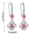 thumbnail image 3 of Daolelai Rhinestone Earrings, 3 of 8