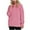 Pink, variant on Besolor Sweaters for Women Crewneck Long Sleeve Cable Knit Casual Loose Pullover Tops Trendy Fall Winter Outfits