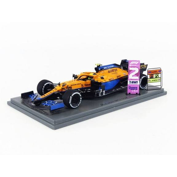 SPARK 1/43 - MCLAREN MCL35M with PitBoard - Italie 2021 (L. Norris)