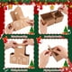 thumbnail image 4 of Billuyoard 5 portavasos de jengibre para hacer tú mismo, caja de regalo de casita de jengibre, pequeñas cajas para bebidas navideñas con asa. Kits de decoración para fiestas, 4 of 5