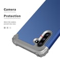 thumbnail image 4 of JTCASES for Samsung Galaxy Note 20 Case, Drop Resistant Corners, Wireless Charging, Heavy Duty Shockproof Hybrid Hard PC Bumper, Camera Protection, Skin-feel Anti-scratch Tough Cover, Darkblue, 4 of 9