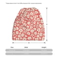 thumbnail image 3 of KLL Beige Flowers Pirnt Wicking Running Beanie Head Wrap Cycling Bandana for Men Women, 3 of 8