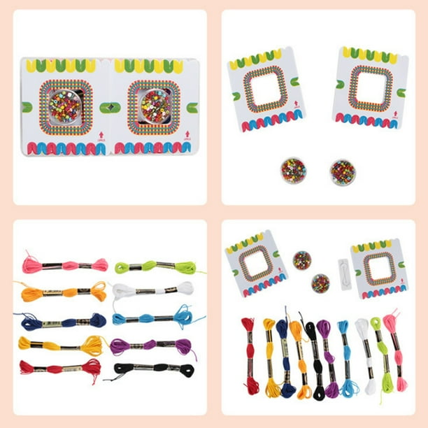 Kit De Fabrication De Bracelets D'amitié PQETBV – 189 Pièces, 30 Styles, DIY Créatif Pour Filles 6-12 Ans, Cadeau Anniversaire Noël