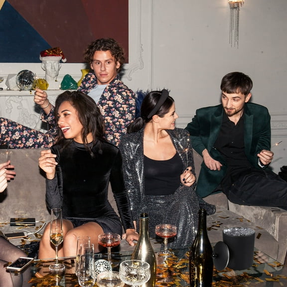 Mobestech Ice Bucket Kit with Tongs for Celebrations 1PC