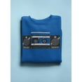 thumbnail image 3 of Vintage Cassette Player Sweatshirt Men -Image by Shutterstock, Male XX-Large, 3 of 4