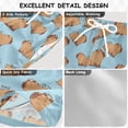 thumbnail image 4 of ALAZA Boys Swim Trunks Capybara Animals Beach Board Shorts Drawstring Swimsuit M, 4 of 6