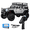 Gray, variant on MN128 1/12 RC Car 4WD Crawler 2.4G Remote Control LED Light 4X4 Off Road Climbing Car RC Crawler Gift for Adults Orange