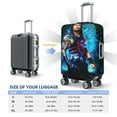 thumbnail image 2 of Roman Reigns Luggage Cover Protector, Washable Elastic Suitcase Cover with Zipper and Buckle, Fits 18-32 Inch Luggage, Anti-Scratch & Dustproof, 2 of 9