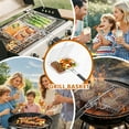 thumbnail image 5 of PinkSheep Grill Baskets for Outdoor Grill, Stainless Steel Grilling Basket with Handle for BBQ Vegetables Fish, 5 of 10