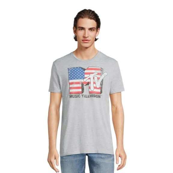 MTV Men's and Big Men's Music Television Graphic Tee, Sizes S-3XL