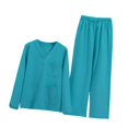 thumbnail image 4 of STARTIST Scrubs Set Breathable Doctor Costume Elastic Quick Drying Workwear Scrub Set male S, 4 of 9