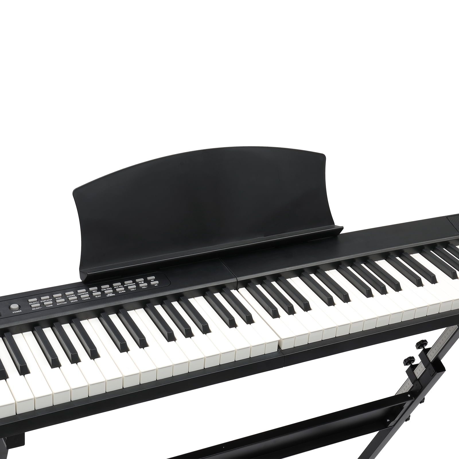 88 Key Magnetic Connection Piano Semi-Weighted Standard Digital Piano with MIDI Bluetooth, Handbag, Headphone