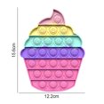 thumbnail image 3 of Push Bubbles Sensory Toys Juguetes antiestrés Autismo Desktop Puzzles (Rosa) Ehuebsd libre de BPA, 3 of 9