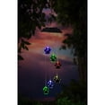 thumbnail image 2 of Color Changing Solar Mobile, Paw Print, 2 of 2