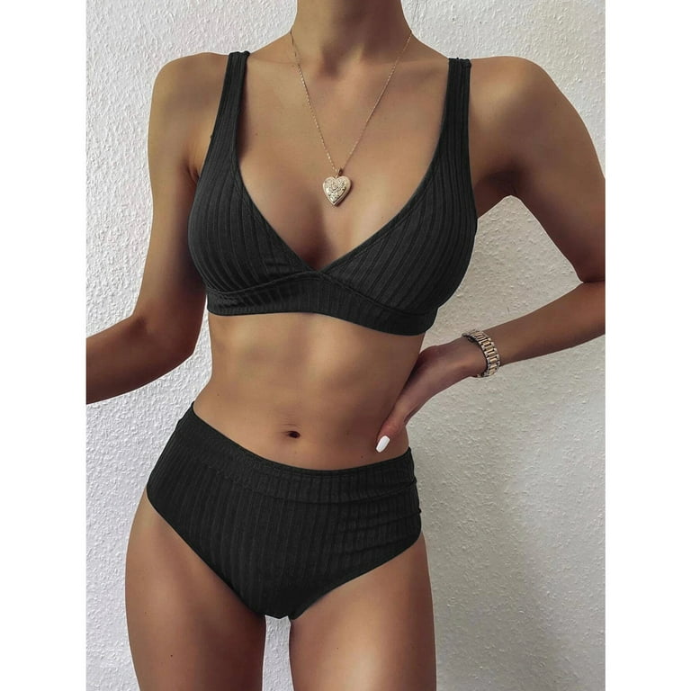 Girl Swimsuit Swimsuit Women Tummy Control Two Piece Workout Sets