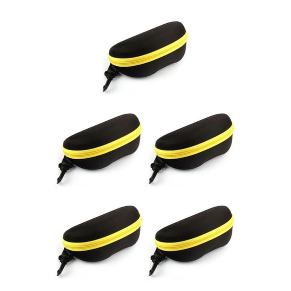 Estuche de Almacenamiento para Gafas Inteprter Rígido Amarillo 5Conjunto