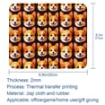 thumbnail image 5 of Dog Square Non-Slip Rubber Bottom Printed Desk Mat Mousepad for Office and Gaming - 8.3x9.8 Inch, 5 of 6