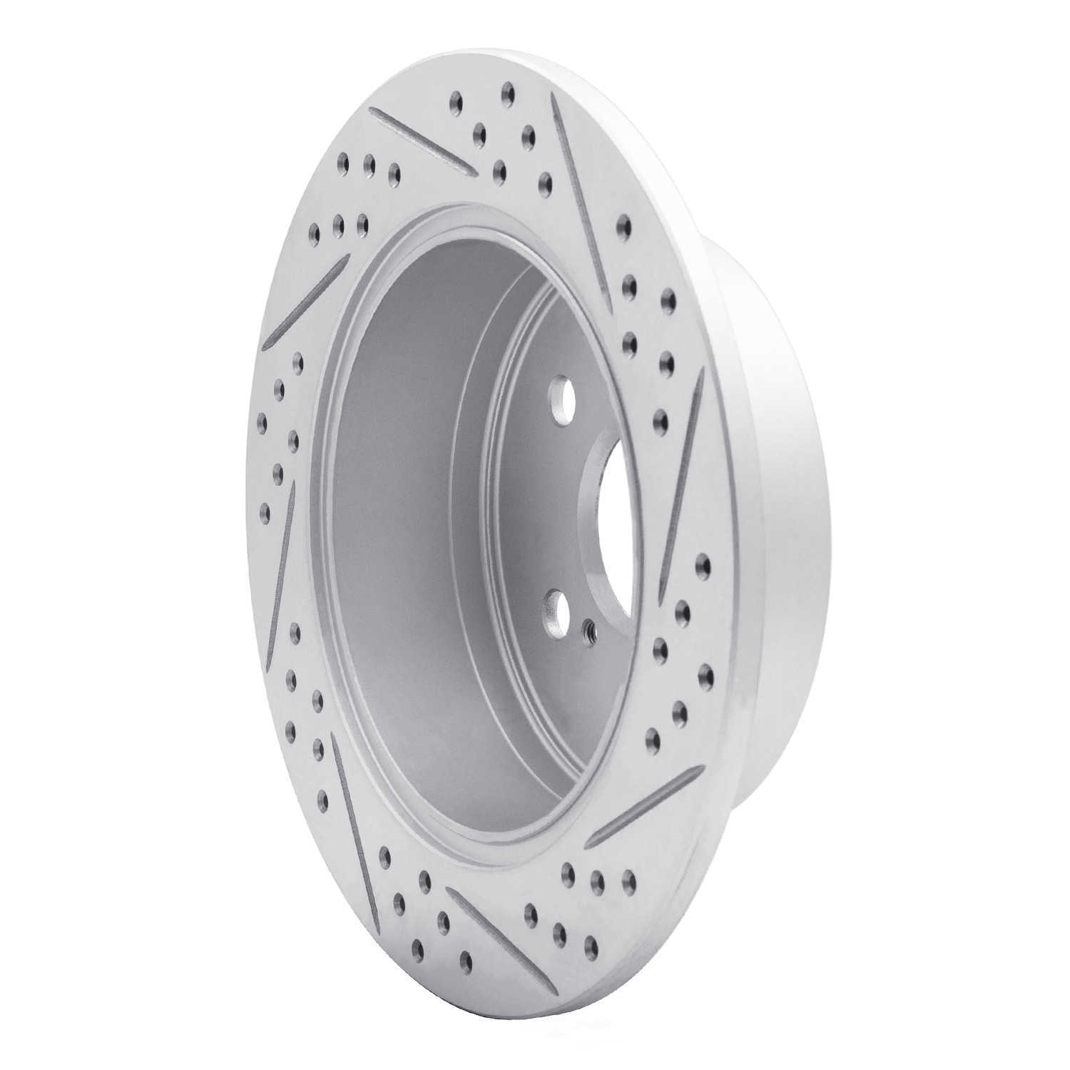 Dynamic Friction Company 830-76087R DFC Geoperformance Rotor - Drilled and Slotted