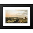 thumbnail image 2 of Canaletto 14x11 Black Modern Framed Museum Art Print Titled - Vienna Viewed from the Belvedere Palace, 2 of 5