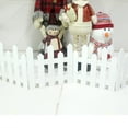 thumbnail image 6 of Clearance & more Savings White Plastic Picket Fence Christmas Trees Decorating For Xmas Tree Home Wedding Festive Party Increase The Strong At-mosphere of Christmas Holiday on Clearance!, 6 of 6