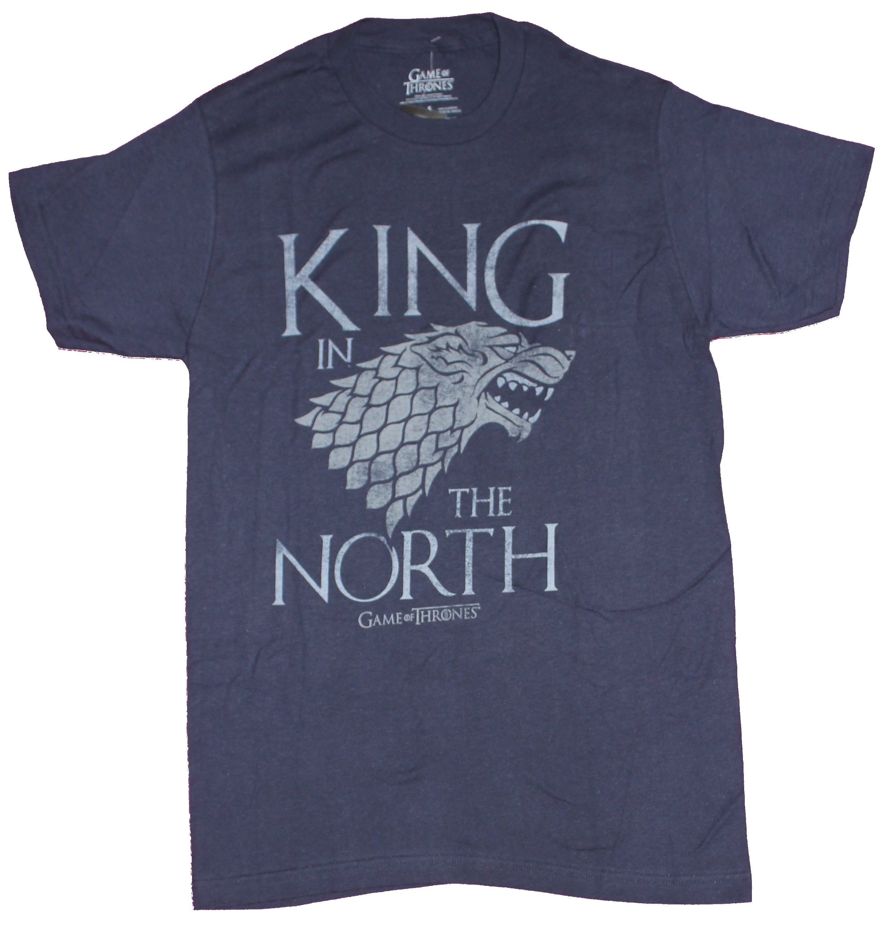 T-Shirt - King in the North Stark Head 