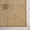 thumbnail image 3 of nuLOOM Sandee Casual Plaid Indoor/Outdoor Area Rug, 5' x 8', Beige, 3 of 9